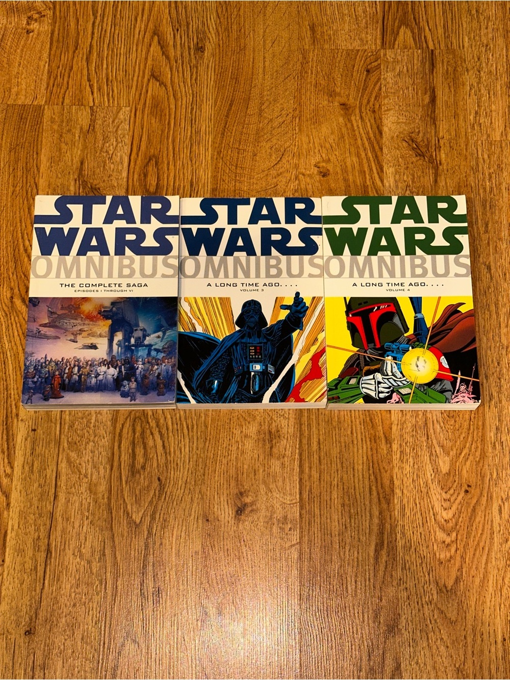 Dark Horse Star Wars Omnibus: A LONG TIME AGO - LOT OF 3 BOOKS 1st Printing